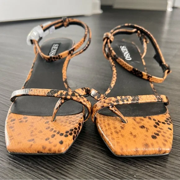 Senso Strappy Kitten Heels - Picture 8 of 9